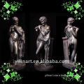 brass nude woman statue, perfect work(YL-K037)